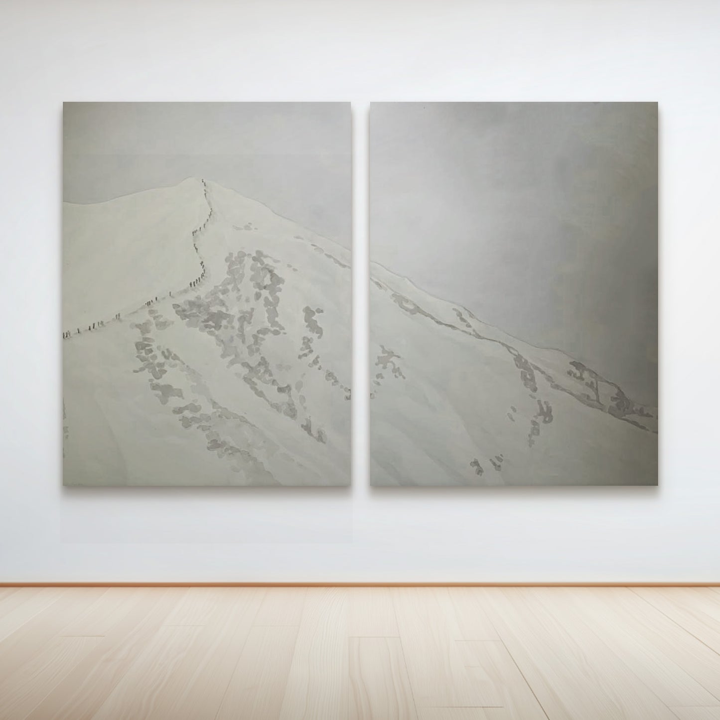 Highlands Bowl Hikers - Diptych