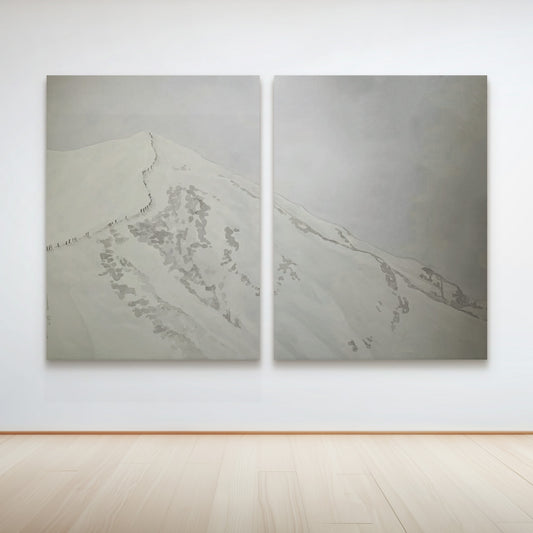 Highlands Bowl Hikers - Diptych