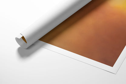 Sitting Around The Fire- print